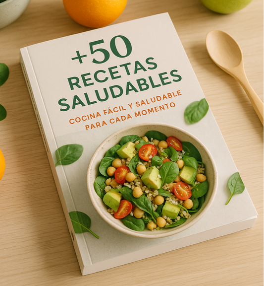 +50 Recetas Saludables - Cocina Fácil y Saludable para cada Momento