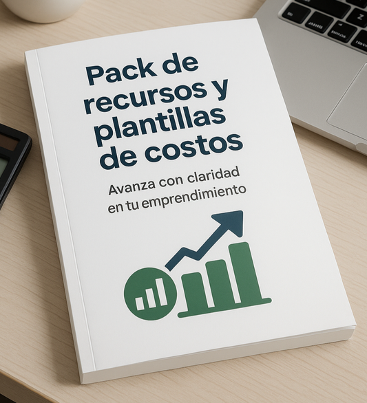 Pack de recursos y plantillas de costos - Avanza con Claridad